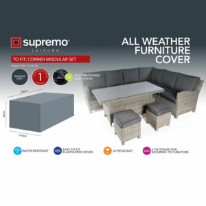 All Weather Furniture Cover for Supremo Leisure Corner Modular Set