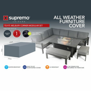 All Weather Furniture Cover for Supremo Leisure Melbury Corner Modular Set