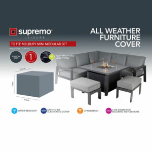 All Weather Furniture Cover for Supremo Leisure Melbury Mini Modular Set