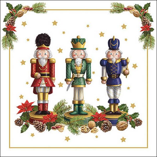 Ambiente Paper Napkins - Bearded Nutcracker (Pack of 20)