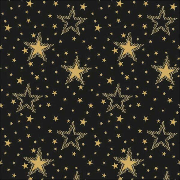 Ambiente Paper Napkins - Gold & Black Night Sky (Pack of 20)
