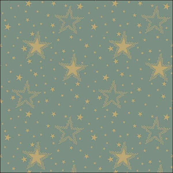 Ambiente Paper Napkins - Gold & Sage Night Sky (Pack of 20)