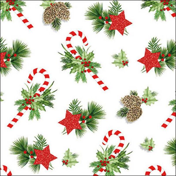 Ambiente Paper Napkins - Ornaments For Xmas (Pack of 20)