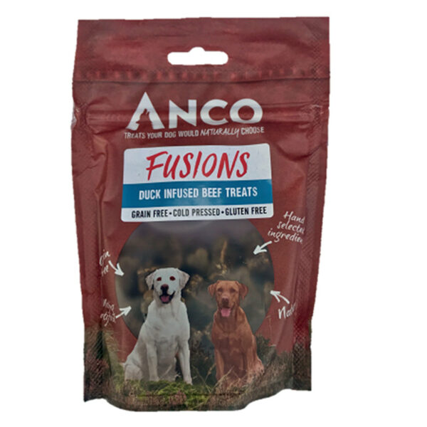 Anco Fusions Duck Infused Beef Treats