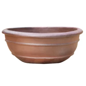 Azalea Bowl Rustic Terracotta Pot Extra Large (D100cm x H45cm)