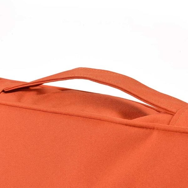Extreme Lounging B-Pad, Plain Orange close up of carry handle