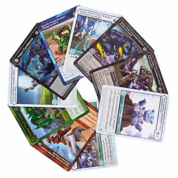 Bakugan, Battle Brawlers Booster Pack, Collectible Trading Cards, Ages 6+ cardfront