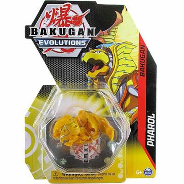 Bakugan Evolutions, Pharol Collectible Action Figure and Trading Card, Ages 6+