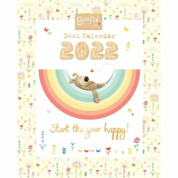 Otter House Boofle Easel Desk Calendar 2022