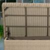 Bramblecrest Chedworth Sandstone Standard Cushion Storage Box with Liner lid detail