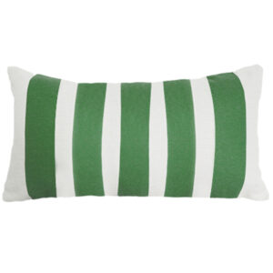 Bramblecrest Rectangular Scatter Cushion – Jade Stripe
