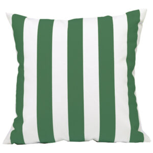 Bramblecrest Square Scatter Cushion - Jade Stripe