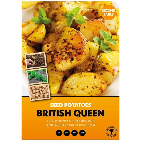 British Queen Second Early Seed Potatoes 2kg