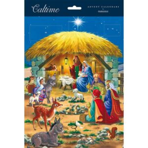 Caltime Nativity Paper Advent Calendar