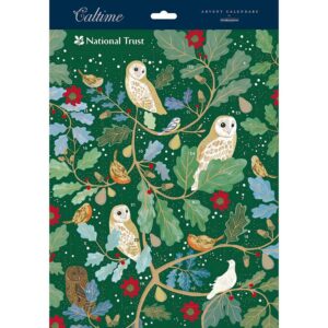 Caltime Owls In Winter Paper Advent Calendar