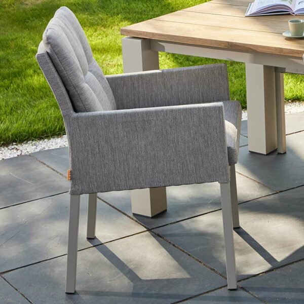 LIFE Outdoor Living Caribbean Dining Chair on patio