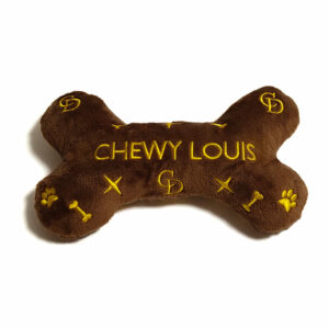 CatwalkDog Chewy Louis Bone Plush Dog Toy