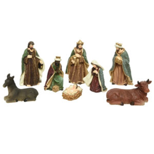 Christmas Nativity 8 Figure Set (Small)