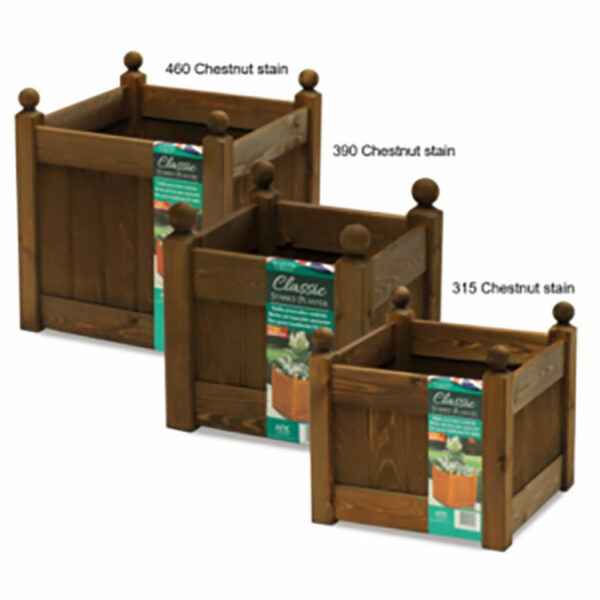 AFK Classic Planter 460 Chestnut Stain