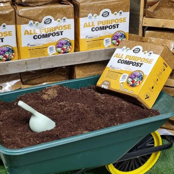 coco and coir all purpose compost in use