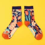 Powder Country Garden Ankle Socks - Navy