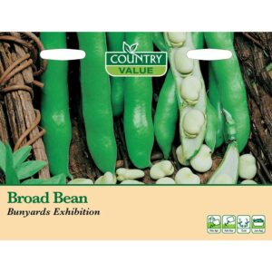 Country Value Bunyards Exhibition Broad Bean Seeds