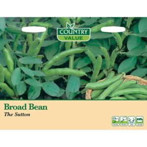 Country Value The Sutton Broad Bean Seeds