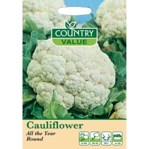 Country Value All The Year Round Cauliflower Seeds