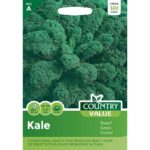 Country Value Dwarf Green Curled Kale Seeds