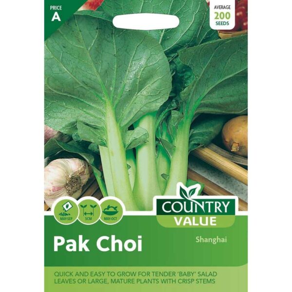 Country Value Shanghai Pak Choi Seeds