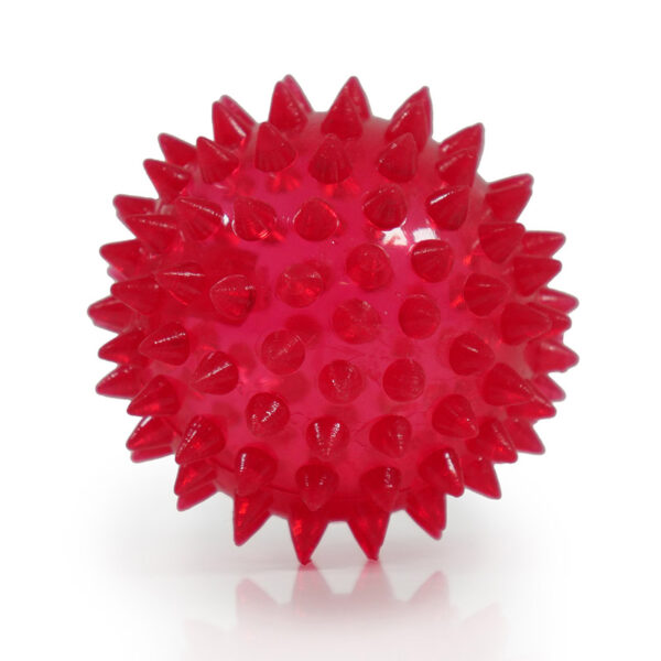 Cupid & Comet Christmas Spikey Squeezy Ball with Squeaker