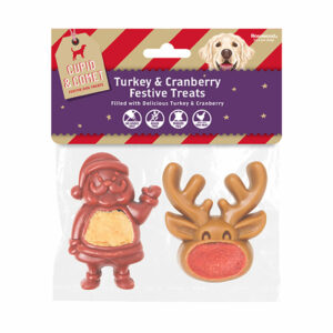Cupid & Comet Turkey & Cranberry Festive Treats for Dogs