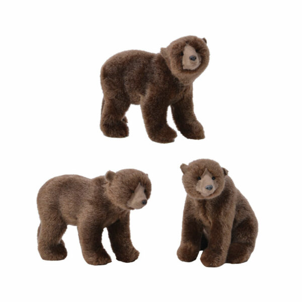 Decoris Brown Bear - 14cm (Assorted Designs)