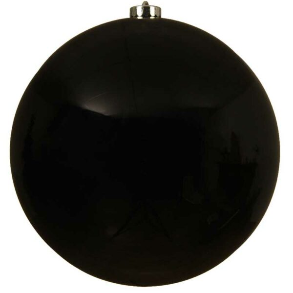 Decoris XL Shatterproof Bauble in Black