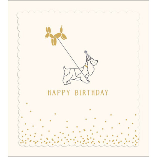 The Proper Mail Company Doggy Birthday Card