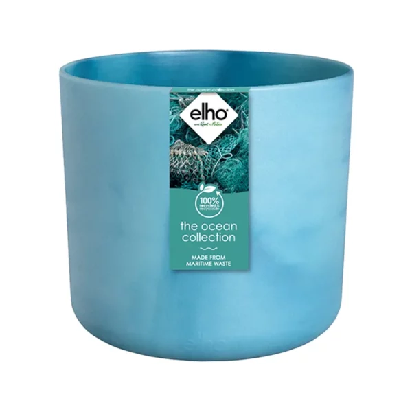 elho® Ocean Collection Round 16cm Atlantic Blue Pot
