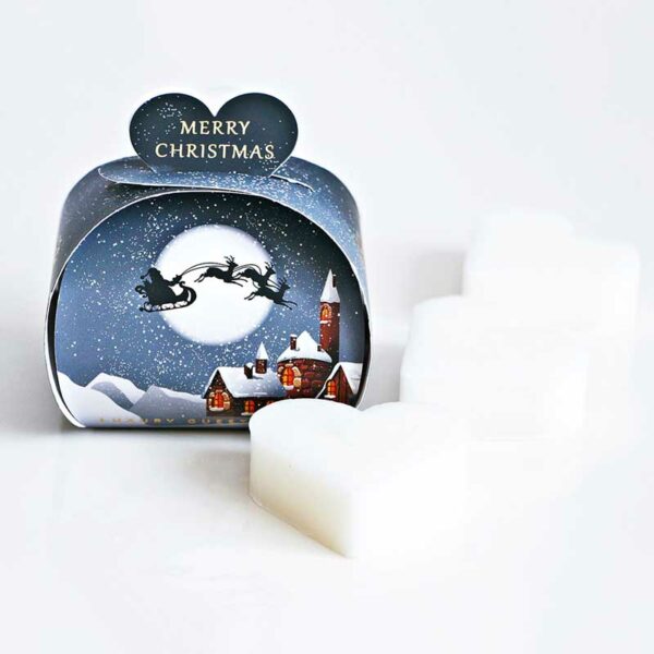 The English Soap Company Winter Village Luxury Guest Soaps