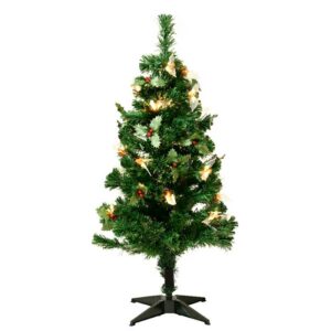 Everlands Fibre Optic Durham Pre-Lit Christmas Tree -