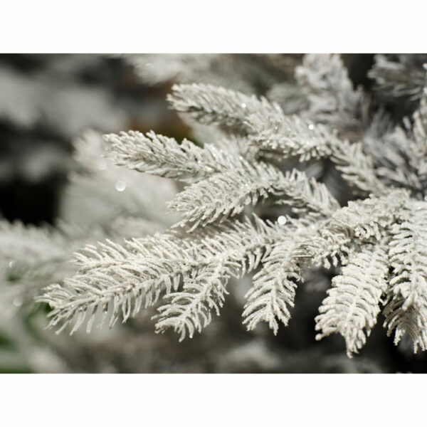 Everlands Grey Frosted Grandis Fir Artificial Christmas Tree - 8ft