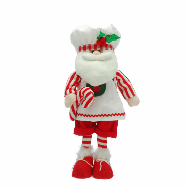 Festive Standing Chef Santa