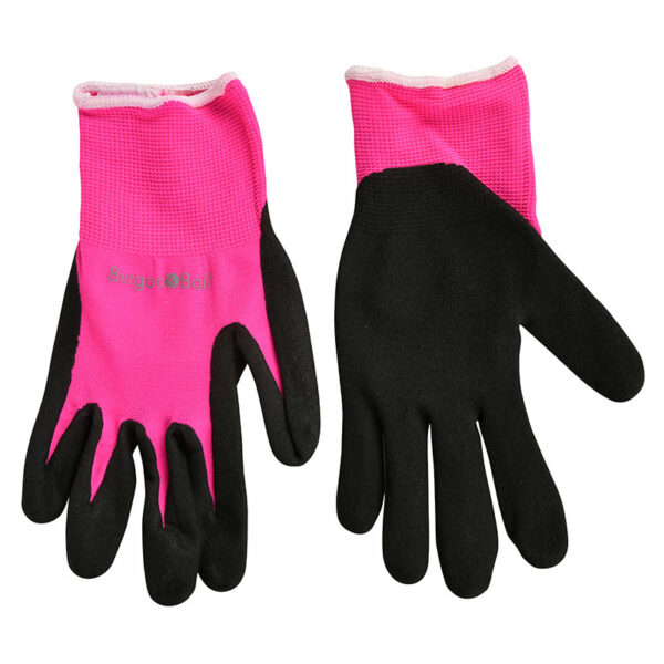 Burgon and Ball FloraBrite Pink Gardening Gloves studio