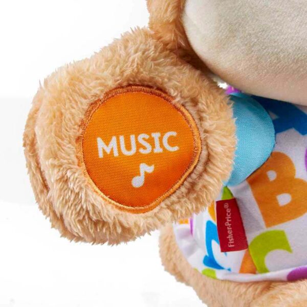 Fisher-Price Laugh & Learn Smart Stages Puppy orange music button