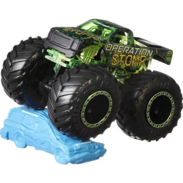 Hot Wheels Monster Trucks, 1:64 Scale Die-Cast Toy green