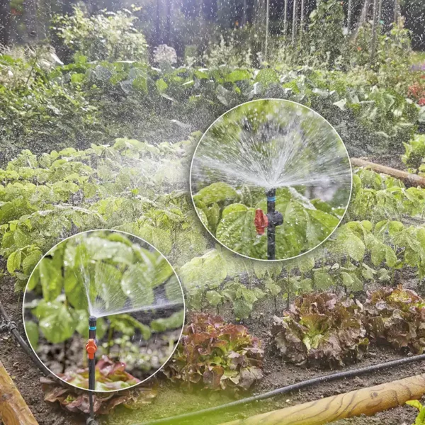 GARDENA Micro-Drip-Irrigation Vegetable Bed/Flower Border Set (60sq.m) bed spraying focus