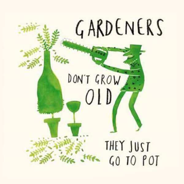 Woodmansterne Gardening Birthday Card