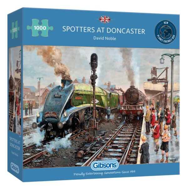 Gibsons Spotters at Doncaster 1000 Piece Jigsaw Puzzle