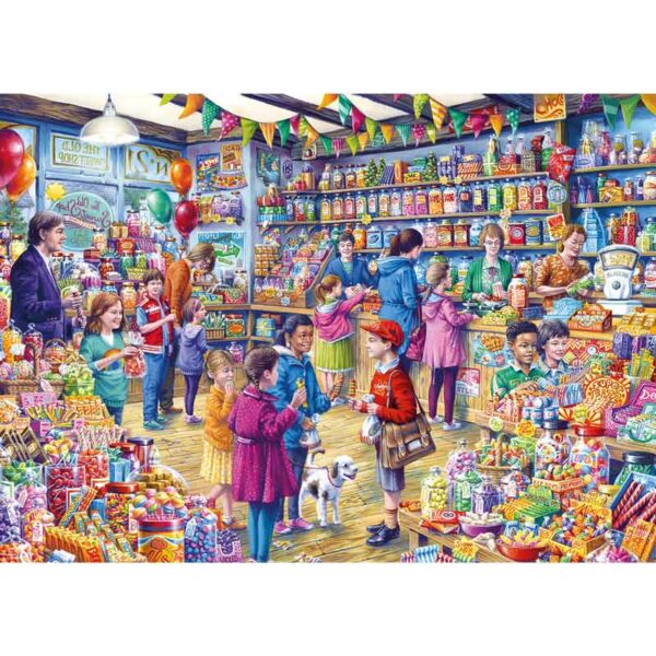 Gibsons The Old Sweet Shop 1000 Piece Jigsaw Puzzle