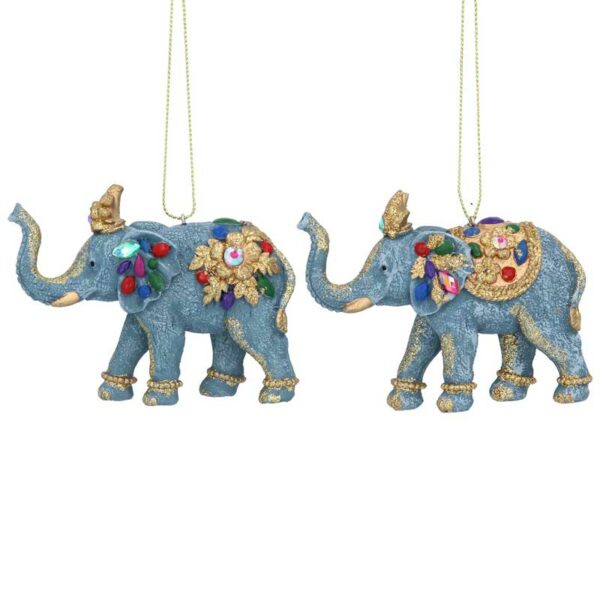 Gisela Graham Jewelled Elephant (Assorted Designs)
