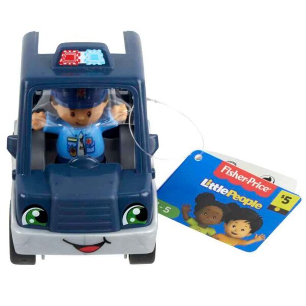 Fisher-Price Little People Helping Others Police Car & Figure front