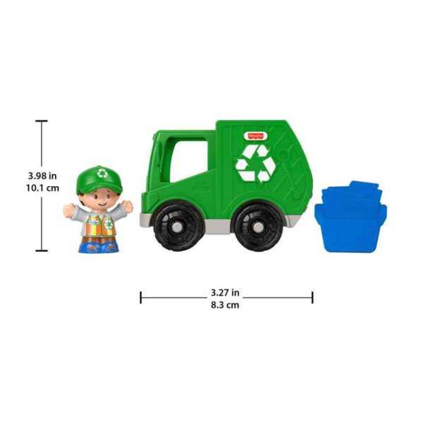 Fisher-Price Little People Recycling Truck dimensions